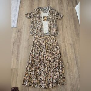 Vintage TEDDI 2 Piece Set - Size Medium